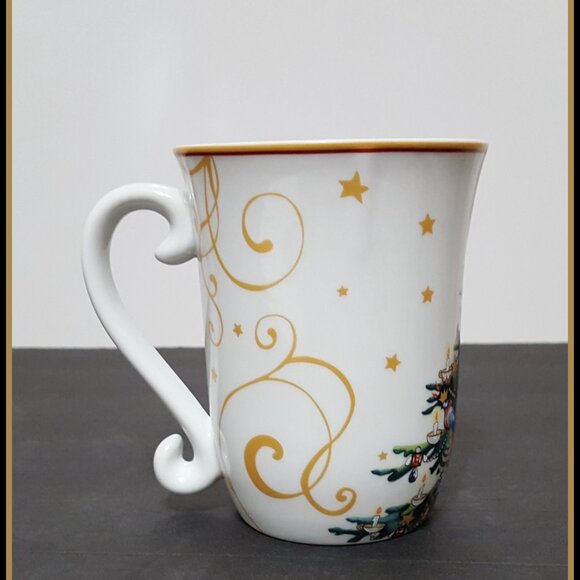 NEW RARE Williams Sonoma Twas the Night Before Christmas Reindeer Mug 14 OZ - Picture 2 of 5